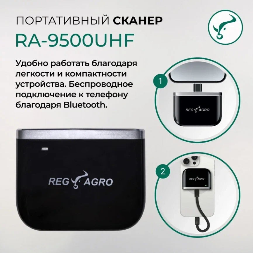 Портативный сканер RA-9500 UHF Bluetooth  фото 7