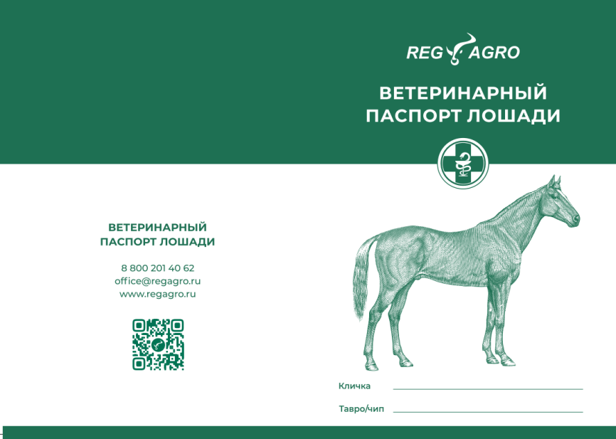 Ветеринарный паспорт лошади фото 1