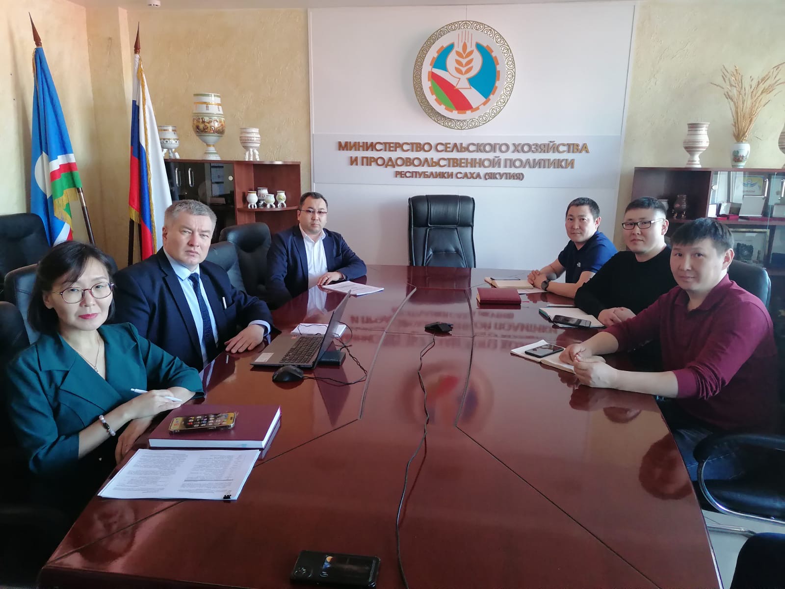 Совещание в Министерстве сельского хозяйства и продовольственной политики Республики Саха (Якутия)